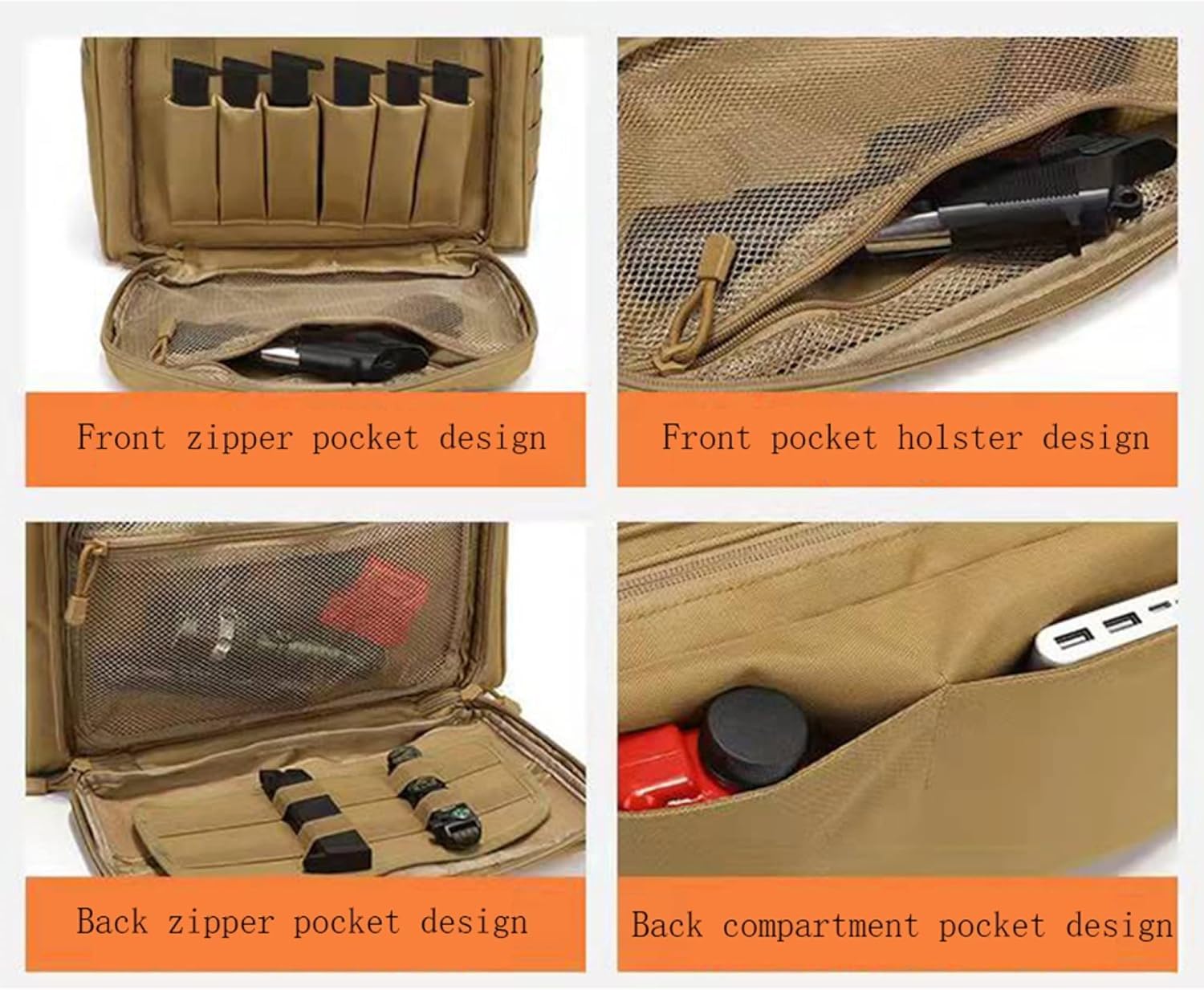 Taktisch Waffentasche Taktisch Range Mit Mehreren Fächern System Outdoor Jagdzubehör Waffen Taktikkoffer Taschen Zum Klettern Wandern Waffen Zubehör Beutel Fürjagd Schießstand Sport