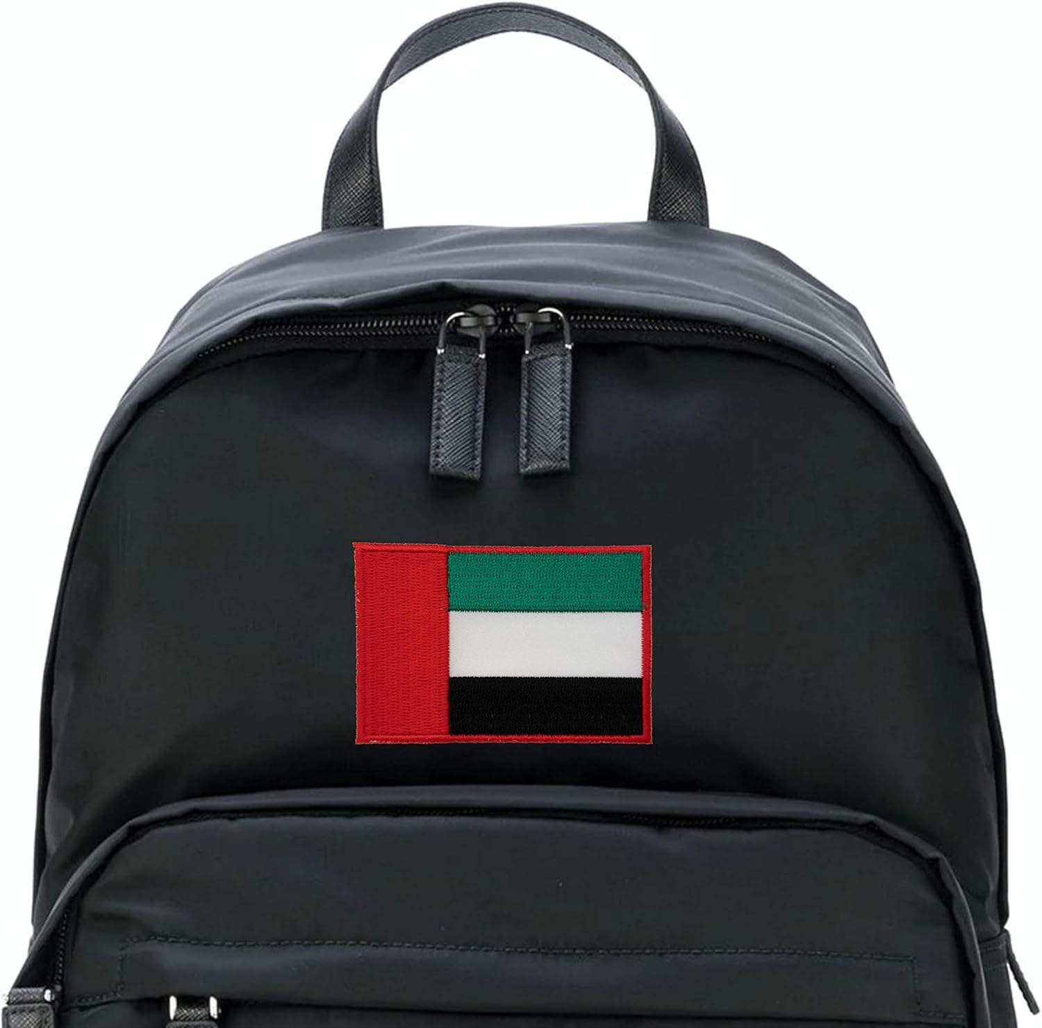 A-ONE - Dubai Burj AL Arab JUMEIRAH Embroidered Ptach+UAE Flag Patch, Sailboat Hotel Applique, Arab Landmark, Gift Choice, Iron on Heat Sealed Backing Patch for Fabric Decoration NO.229C