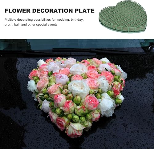 Miniatura 8 de Espuma floral en forma de corazón con ventosa, bloques de espuma de espuma para flores, bloques de foa florales para arreglos de flores