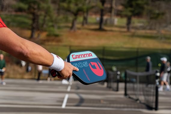 GAMMA Sports NeuCore Pickleball Paddle, Textured Graphite, Power Surface, Comfotable Grip