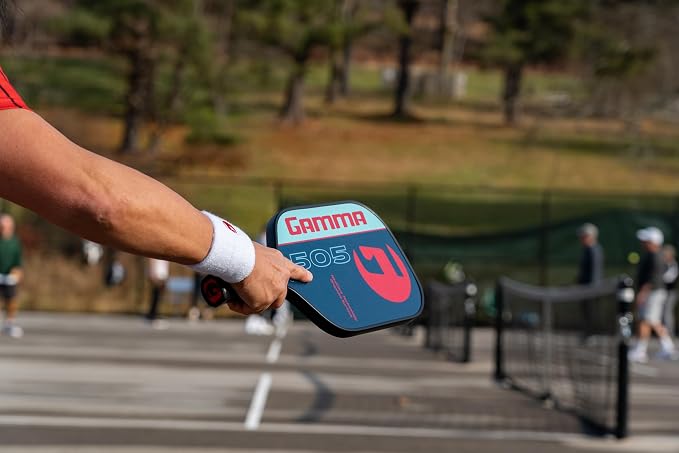 GAMMA Spor NeuCore Pickleball Kürek, Dokulu Grafit, Güç Yüzeyi, Rahat Kavrama