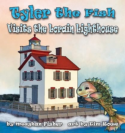 Tyler the Fish Visits Lorain Lighthouse