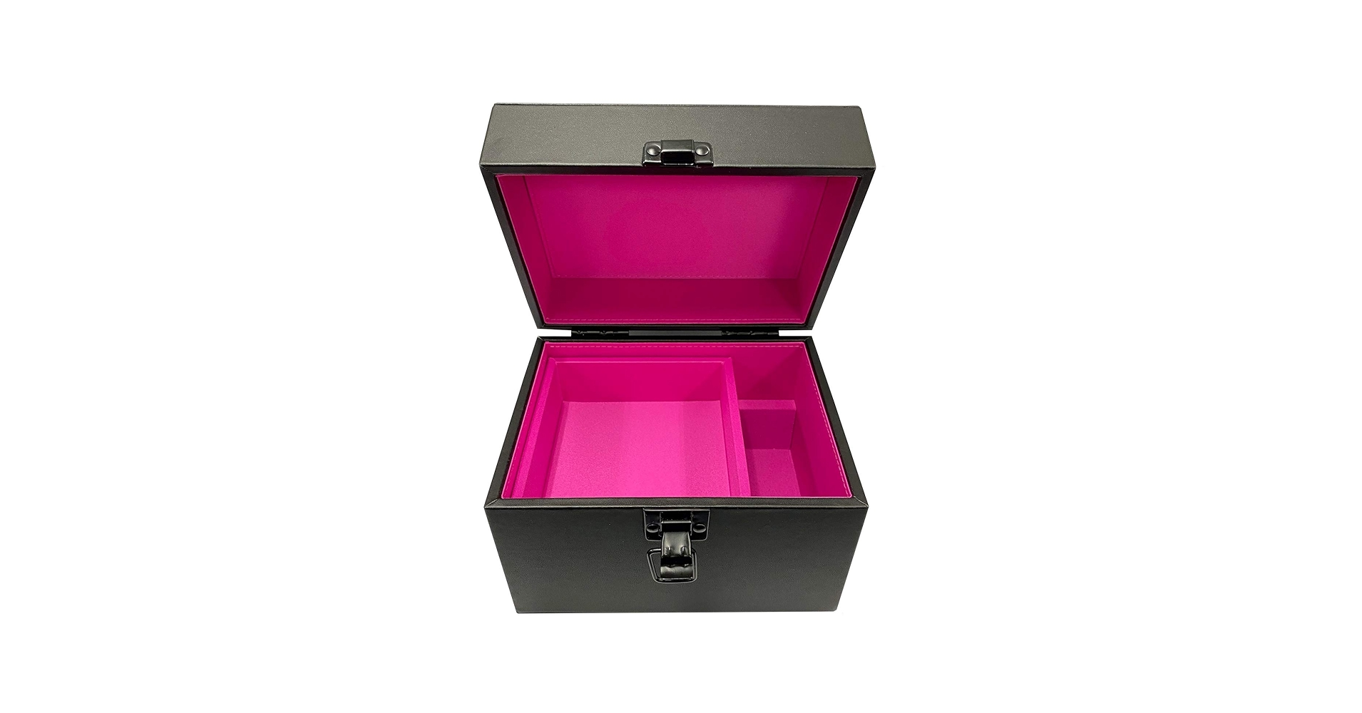 イヴサンローラン YSL ブラック ピンク ジュエリーボックス　メイクボックス イヴサンローラン YSL ブラック ピンク ジュエリーボックス