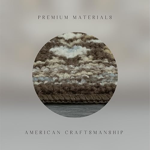 Vista 6 de Maples Rugs- Alfombra de cocina Marrón café,Azul,Marrón claro