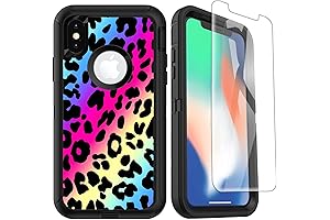 OTTARTAKS Cheetah Phone Case iPhone X - Stylish Shockproof Protection