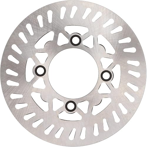 220mm/8.66in Disc Brake Rotor High Performance Steel Alloy ATV Brake Disc Fit for Chinese CRF50 SSR Dirt Bike PIT PRO Trail Quad ATV