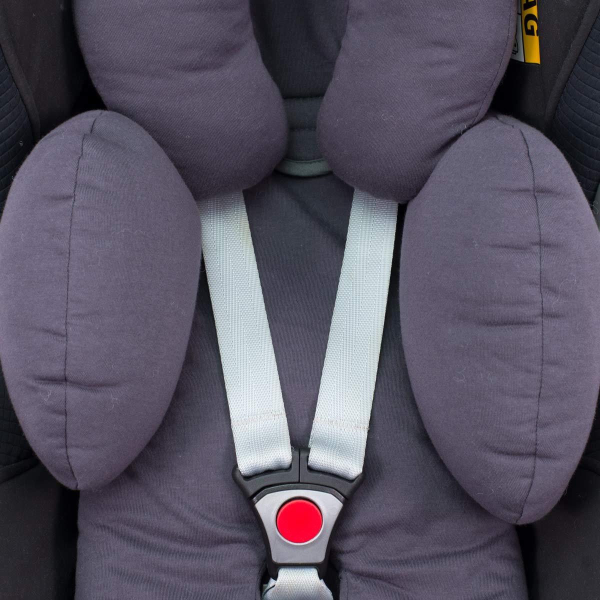 JYOKO KIDS Riduttore Antiallergico universale per Ovetto, Passeggino, Navicella 100% cotone (Marengo, Supporto per testa e corpo)