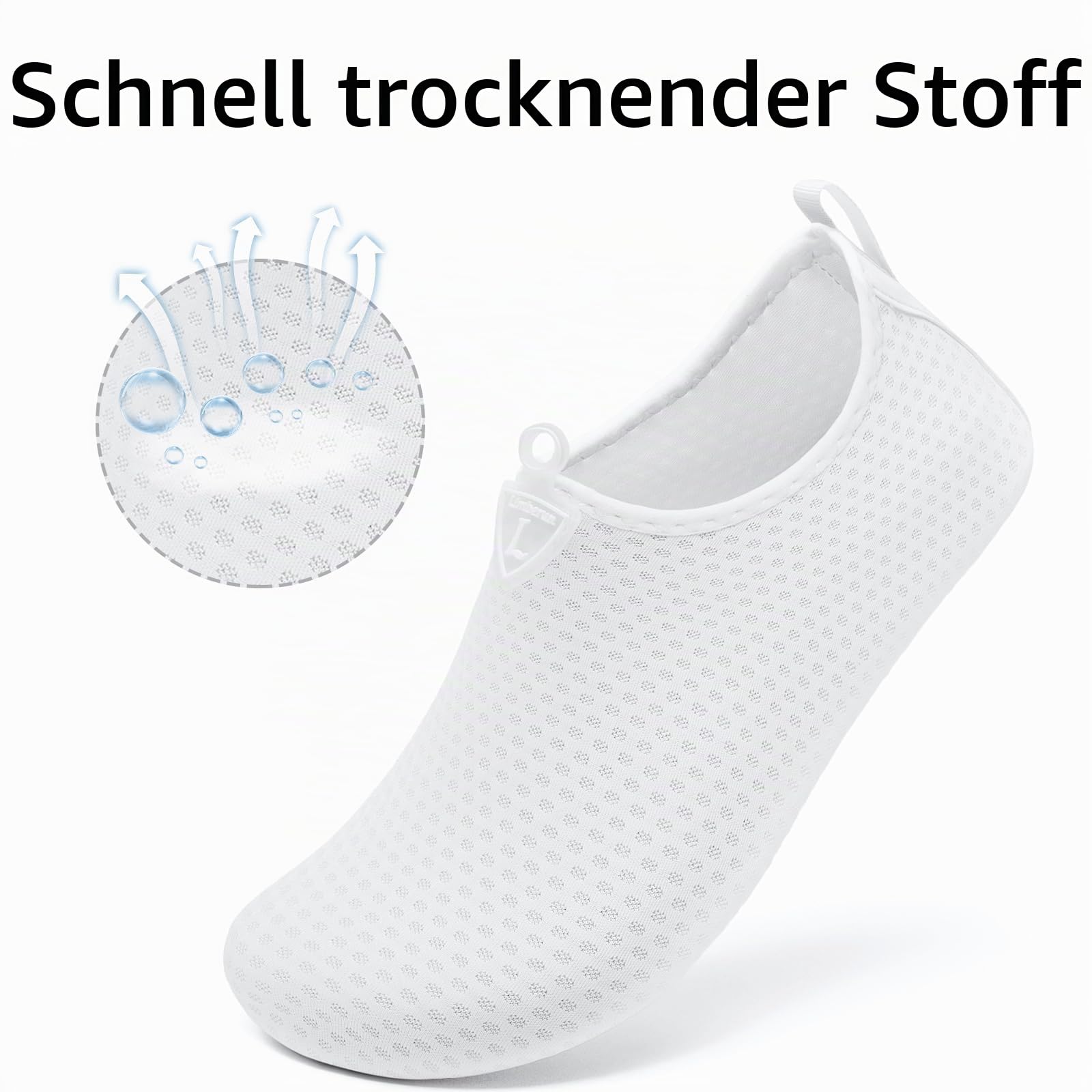 Limberun Wasserschuhe Badeschuhe Damen Schwimmschuhe Strandschuhe