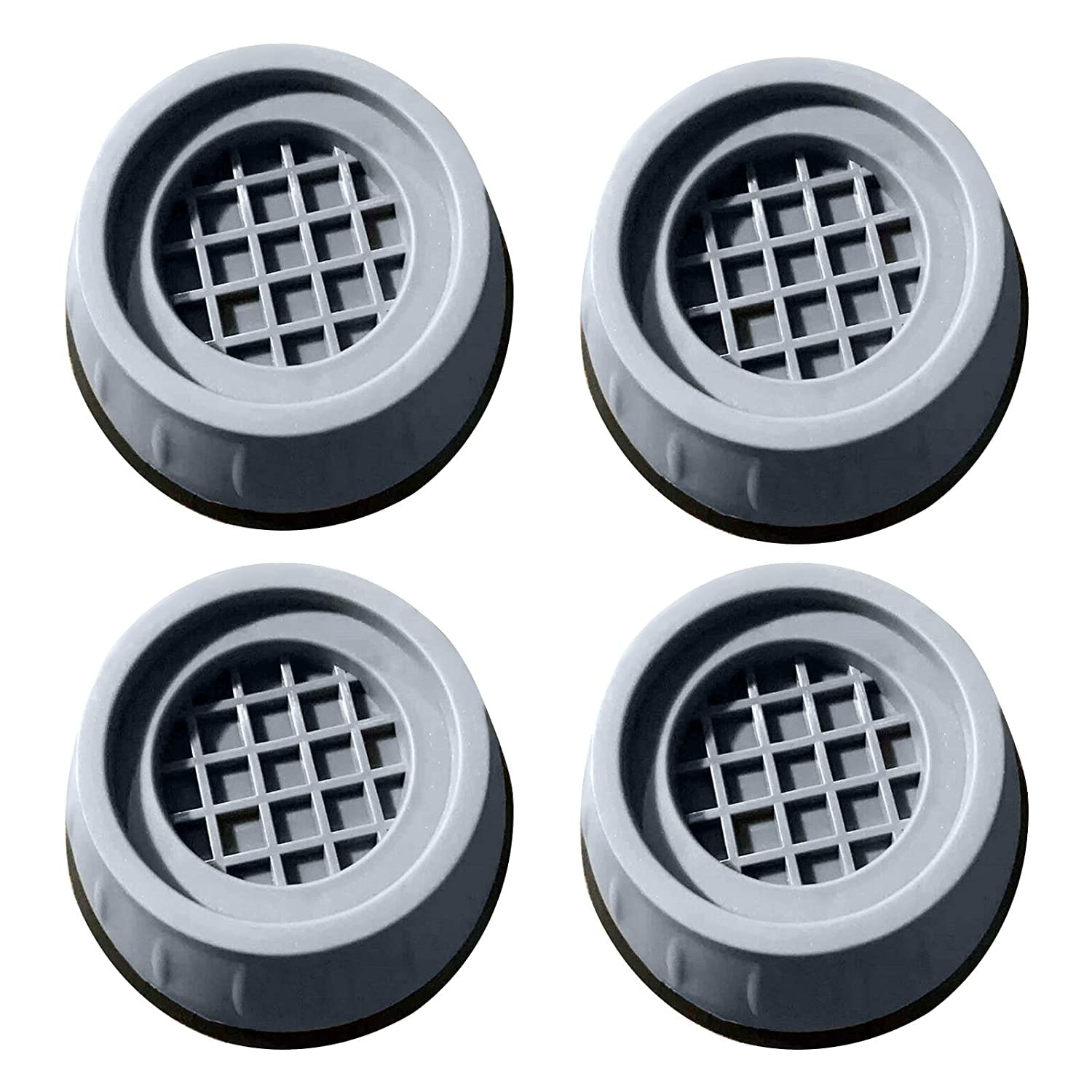 Anti Vibration for Washing Machine Foot Pan & Anti Walk Washer and Dryer Anti Slip Shock Absorber and Anti Noise Washer Machine Support Washer Machine Stand Stabilizer Set of 4(Multi)-image-41