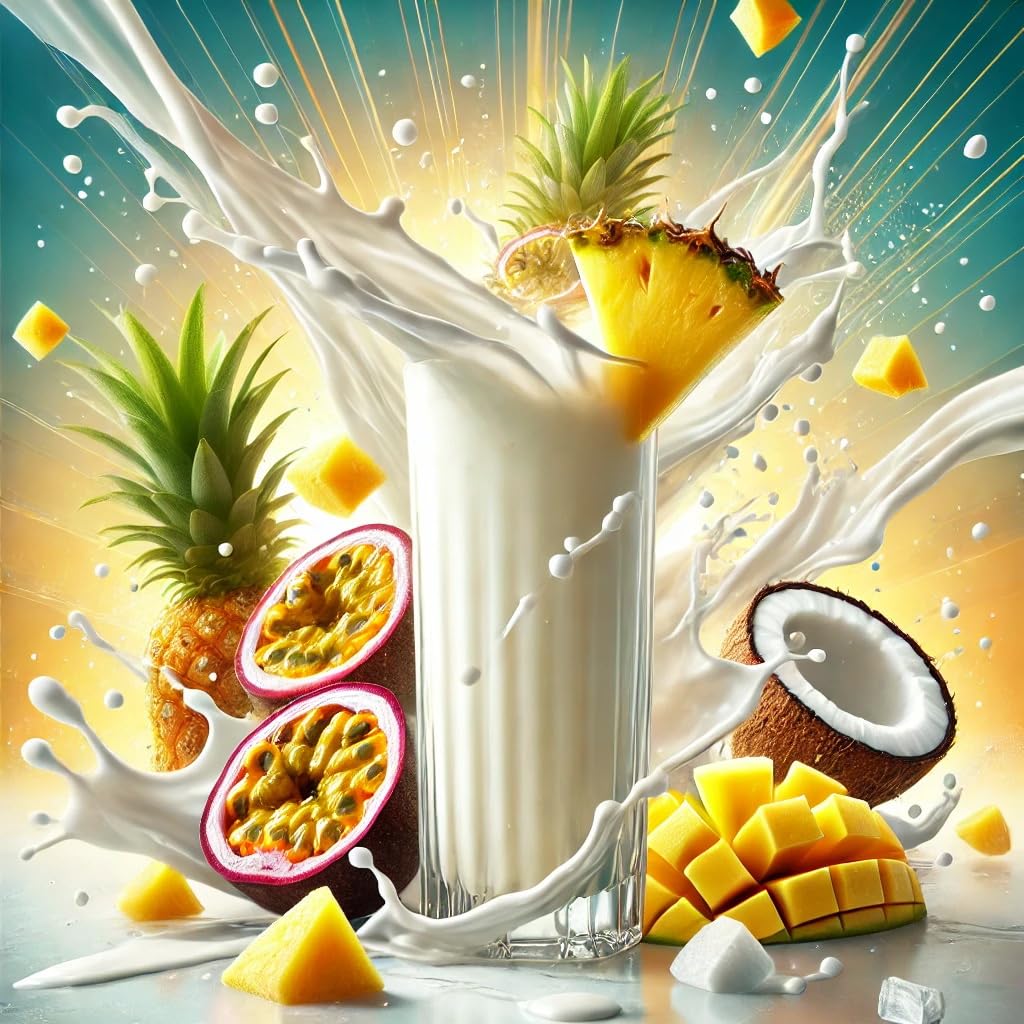 Buttermilk Pineapple Passion Fruit Coconut Flavor Concentrate - Vegan - Sasami - 10ml image 3