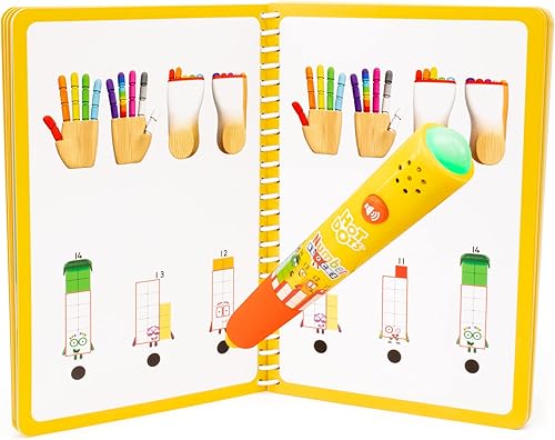 Miniatura 5 de Educational Insights Hot Dots Numberblocks - Libro de trabajo números del 11 al 20 con bolígrafo interactivo, más de 60 actividades, regalo para