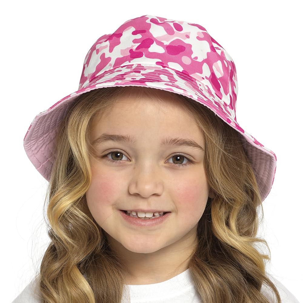 Undercover Kids Bucket Hat GL1106 Light Pink Camo 3-6 Years