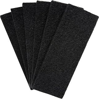 6 PCS Charcoal Litter Box Filters Compatible with Litter Robot 3,Replacement Carbon Filters for Cat Litter Box to Keep Home Fresh and Absorb Unpleasant Odors Control Damp from Pets