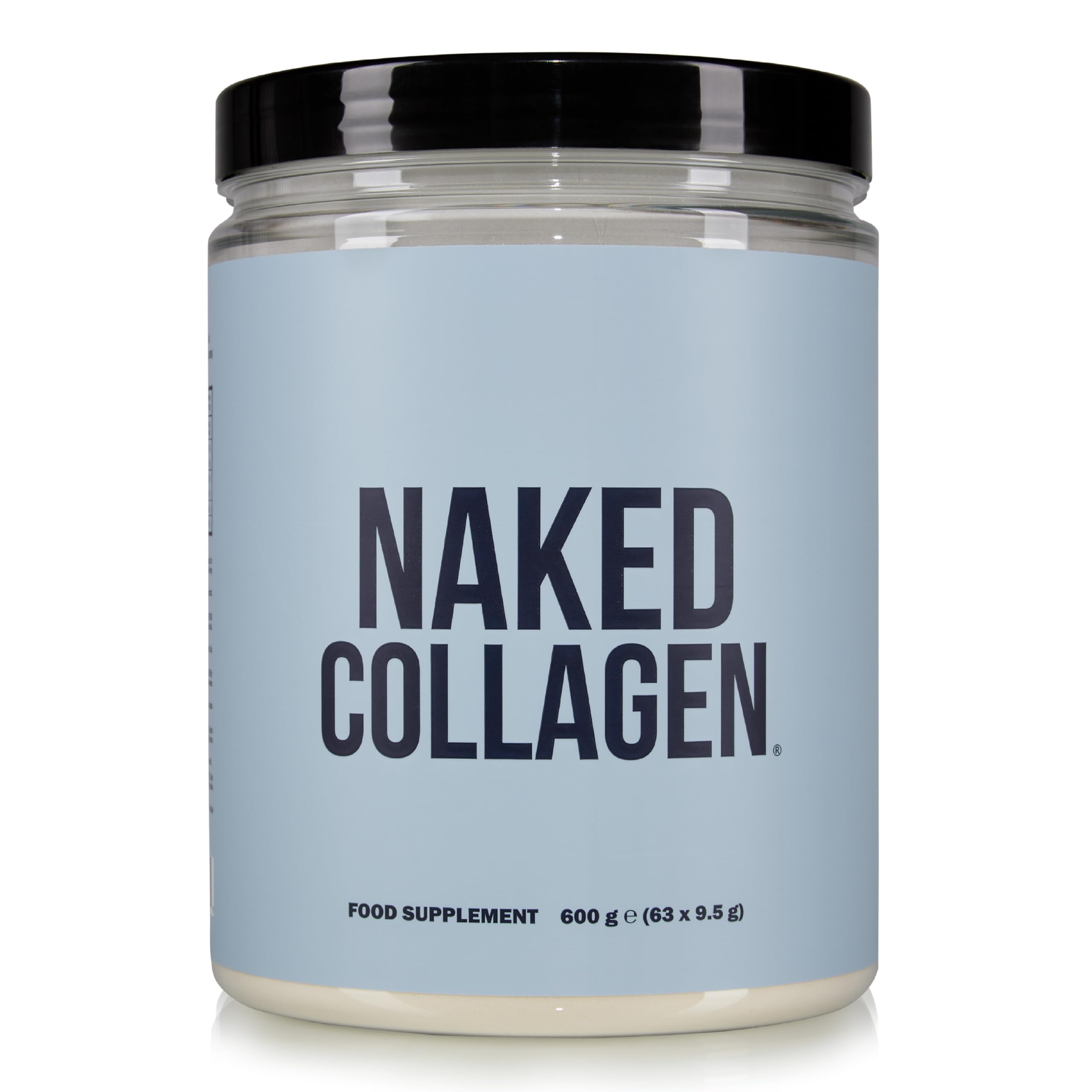 Proteine in polvere di peptidi di collagene NAKED, 63 porzioni, da animali allevati al pascolo, integratore di collagene idrolizzato da bovini nutriti con erba, senza aroma, 600 g