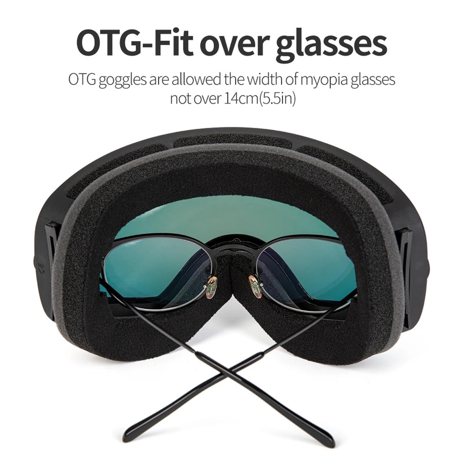 Occhiali da Sci Ski Goggles Double Layers Anti-fog Big Ski Glasses Skiing Mask Snowboard Men Women Snow Goggles