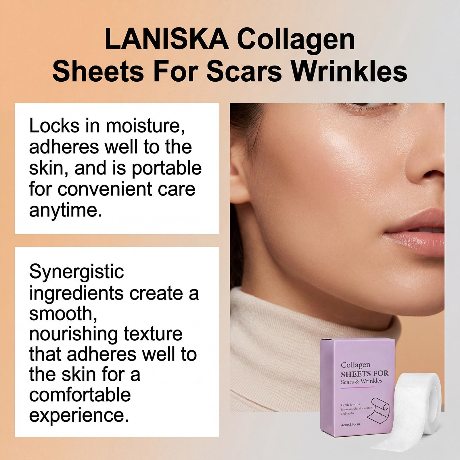 Taśma do twarzy Lifting Tape Lift Face Lifting Face Anti Wrinkle Plastry na szyję Unisex Dla Firming and Tightening Skin