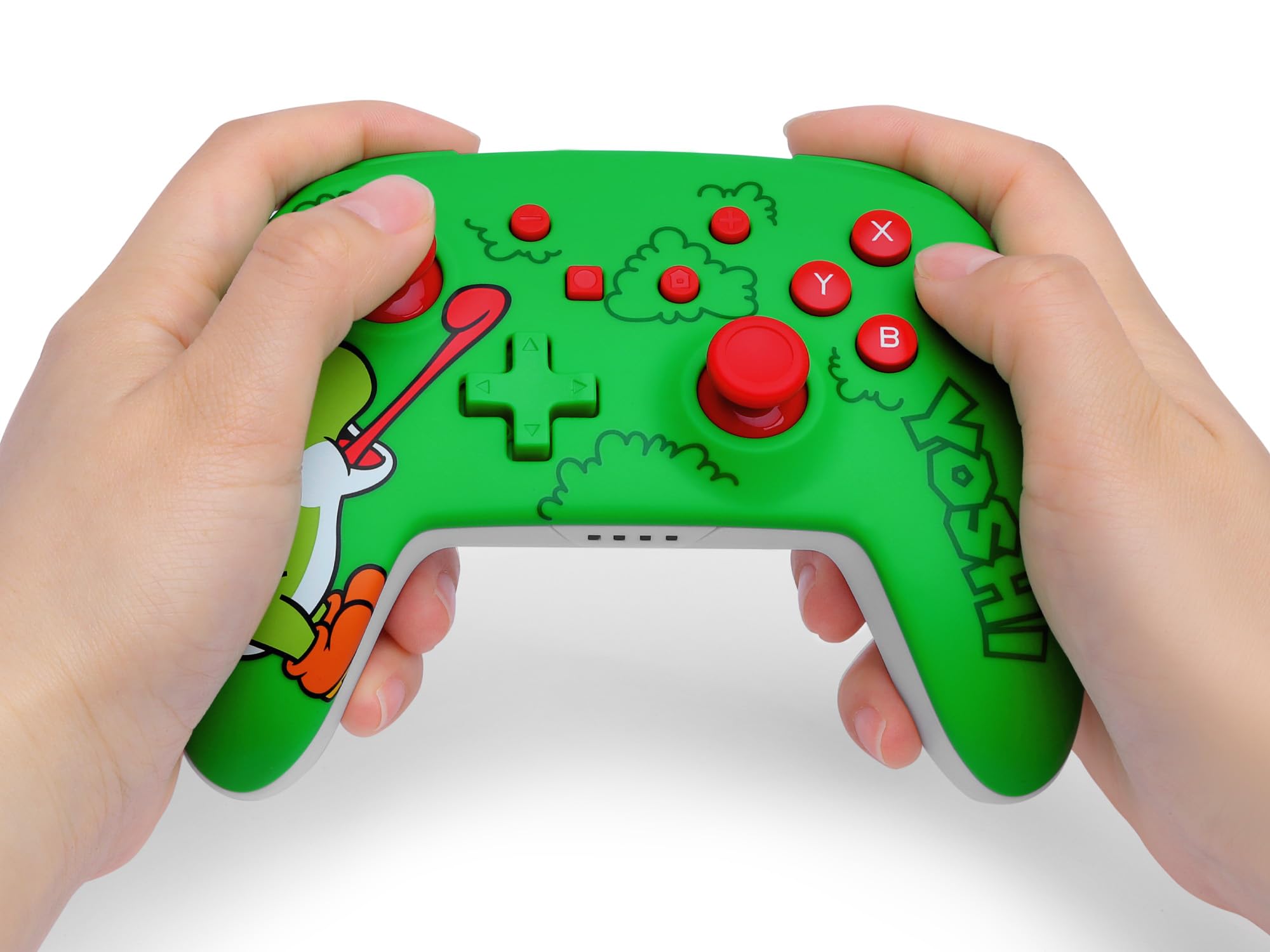 PowerA Controller senza fili Nintendo Switch - Yoshi Affamato