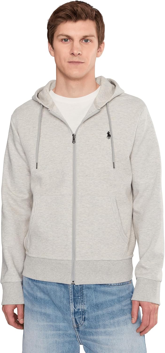 POLO RALPH LAUREN mens Double-knit Full Zip Hoodie