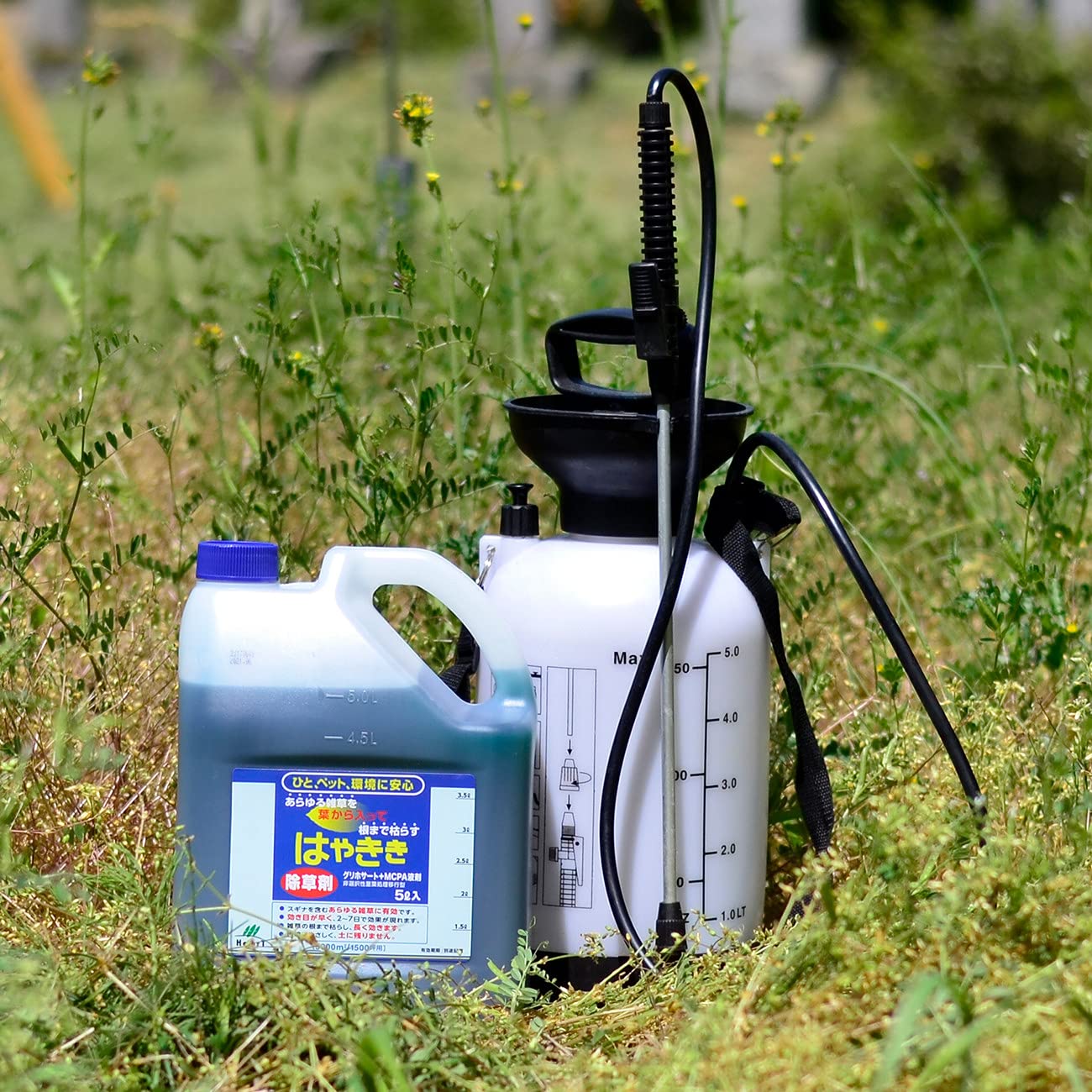 Amazon | ハート はやきき 除草剤 5L | 除草剤