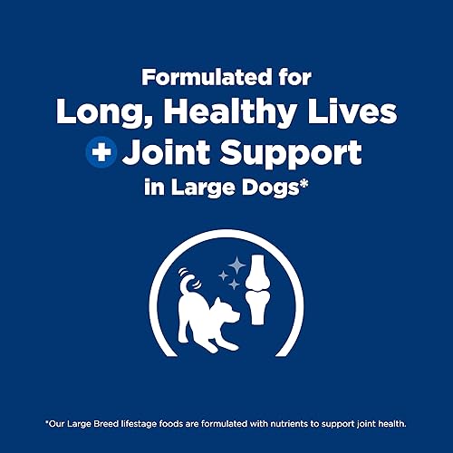 Miniatura 3 de Hill's Science Diet Alimento seco para perros adultos de raza grande 1-5, proteína de calidad para apoyo articular y músculos magros, sin maíz,