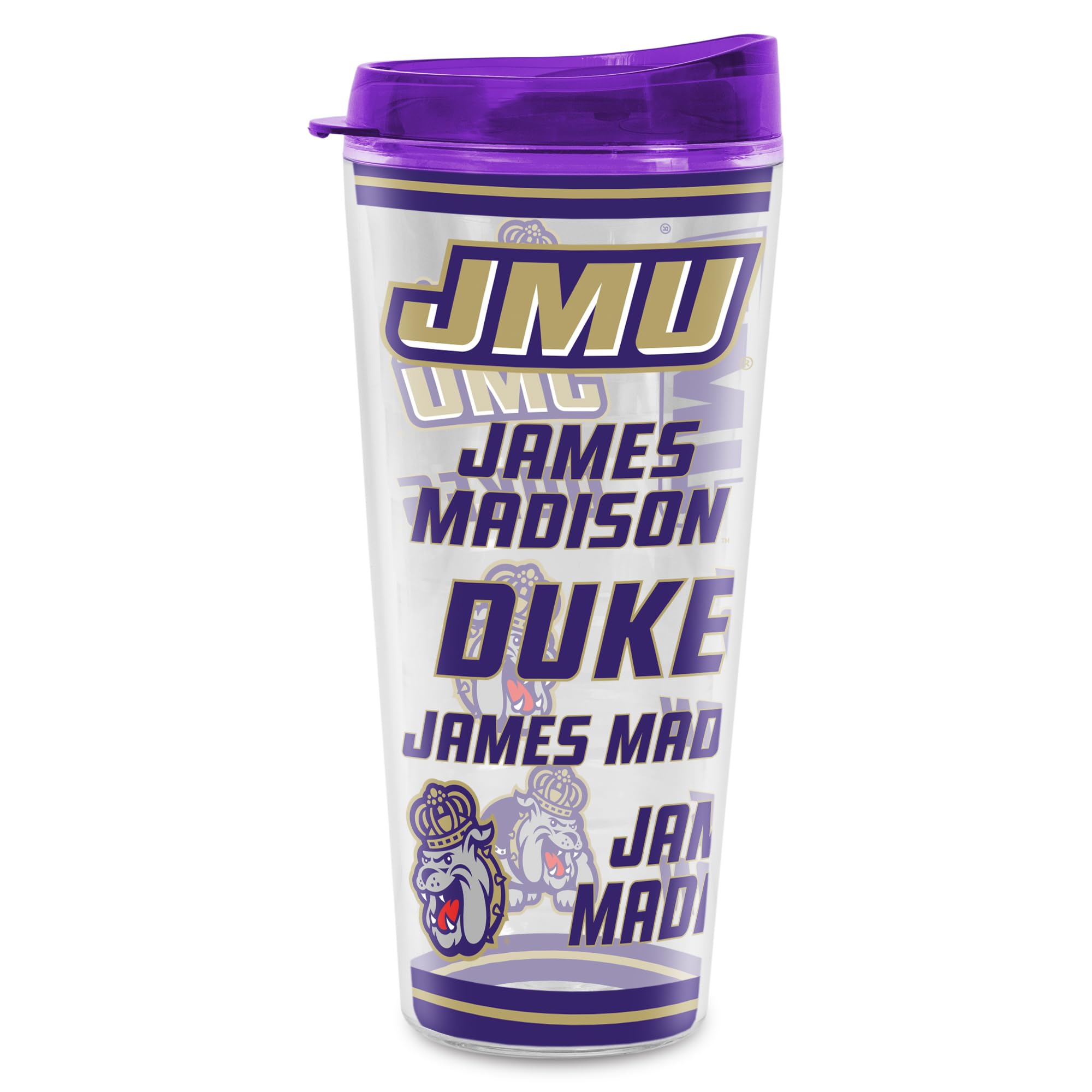 Rico Industries NCAA College Double Wall Mayhem 16oz Or 20oz Tritan Tumbler W Lid
