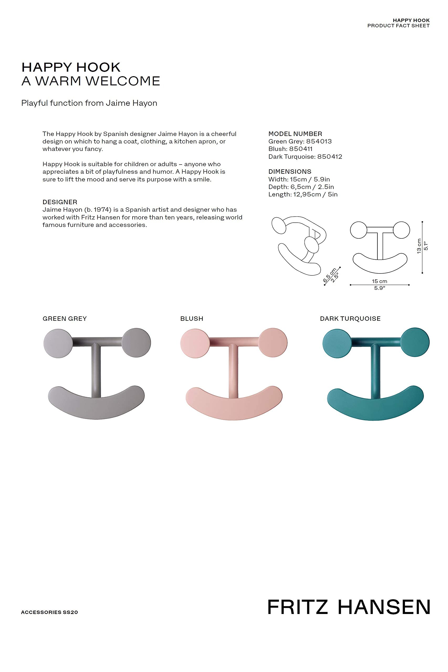 Amazon.co.jp: フリッツ・ハンセン 【日本正規品】 ハッピーフック  