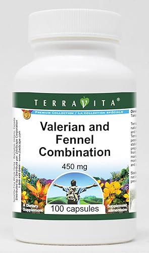 Combinación de Valeriana e Hinojo - 450 mg (100 Cápsulas, ZIN 513482)