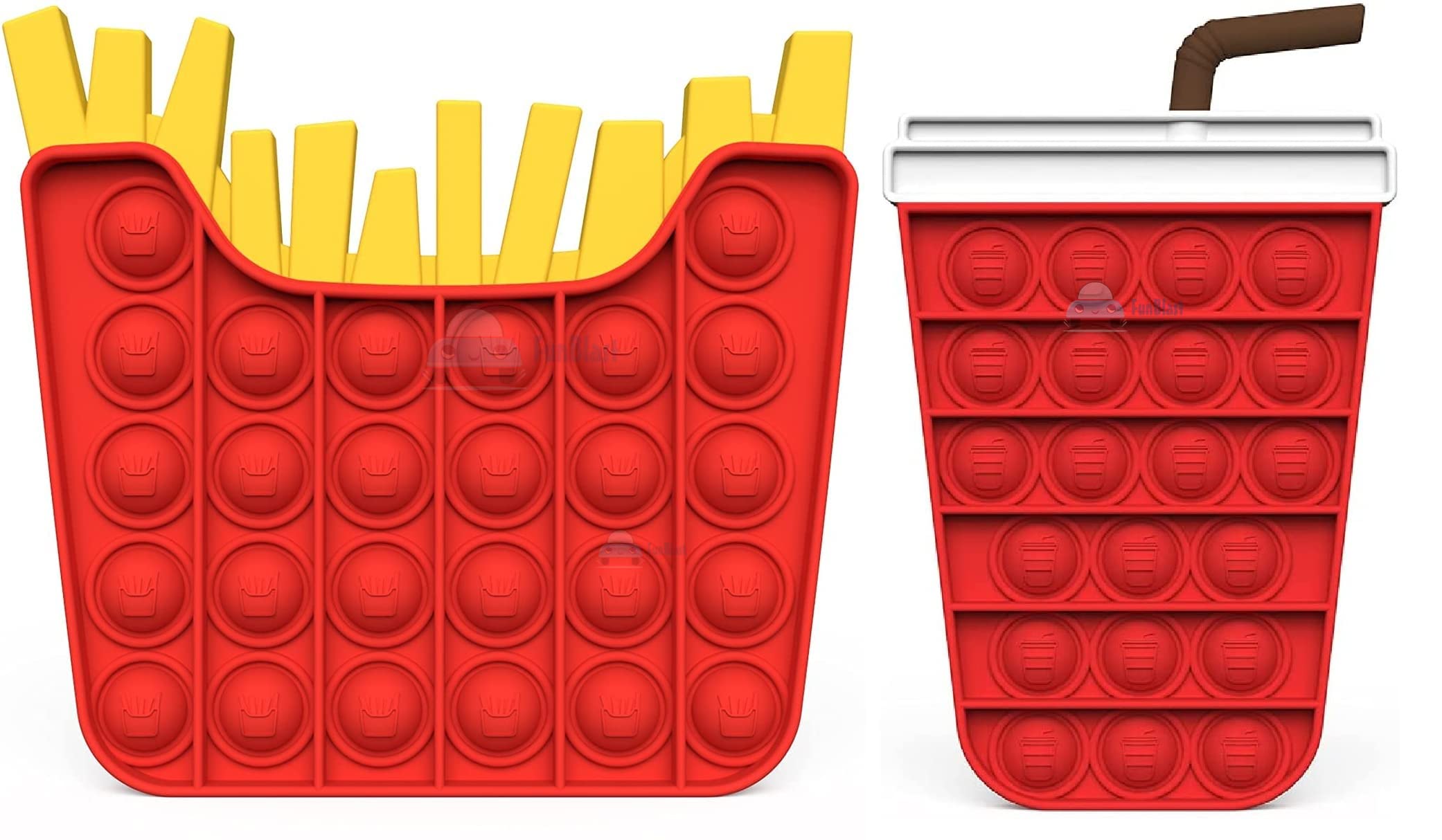 FunBlast Pop It - Popit Game, Poppet for Kids, Pop It Toy, Pop It Toys for Kids, French Fries Pop It Toy Fidget with Cold Drink, Pop It Fidget Toy, Pop It Big, Pop It for Girls, Pop It for Boys, Stress Relief Toys (Pack of 2 Pcs) (B09RN4TBTD) Amazon Price History, Amazon Price Tracker