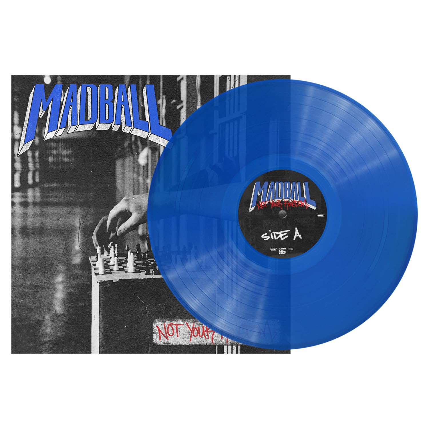 Madball - Not Your Kingdom - Transparent Blue Vinyl - Presale Ships By 24/7/26