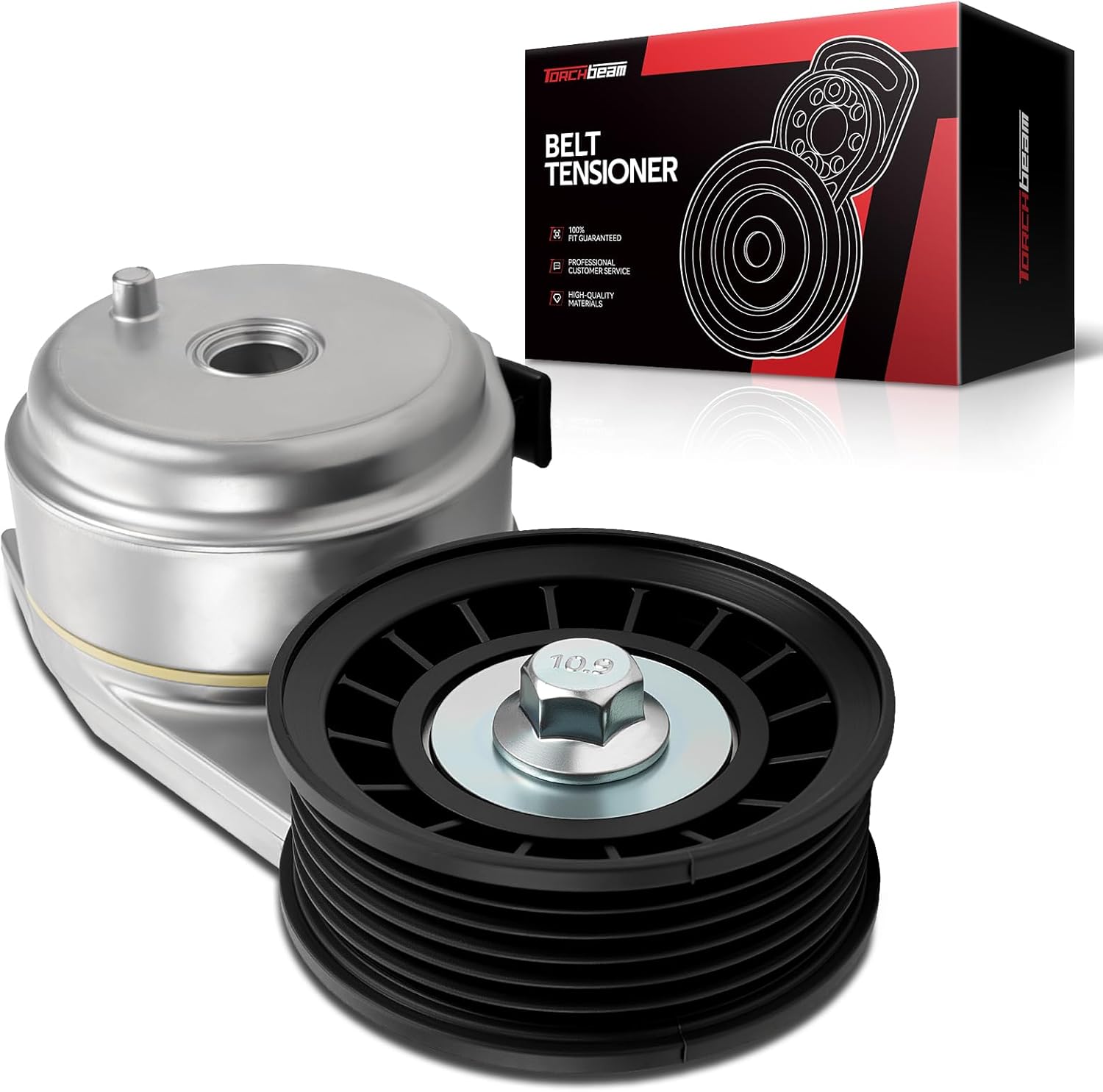 Torchbeam Belt Tensioner Assembly 38137 Compatible with Explorer 2000-2010, Ranger 2001-2011, Explorer Sport Trac 2001-2005 2007-2010, Mountaineer 2000-2010, Explorer Sport, B4000, LR3