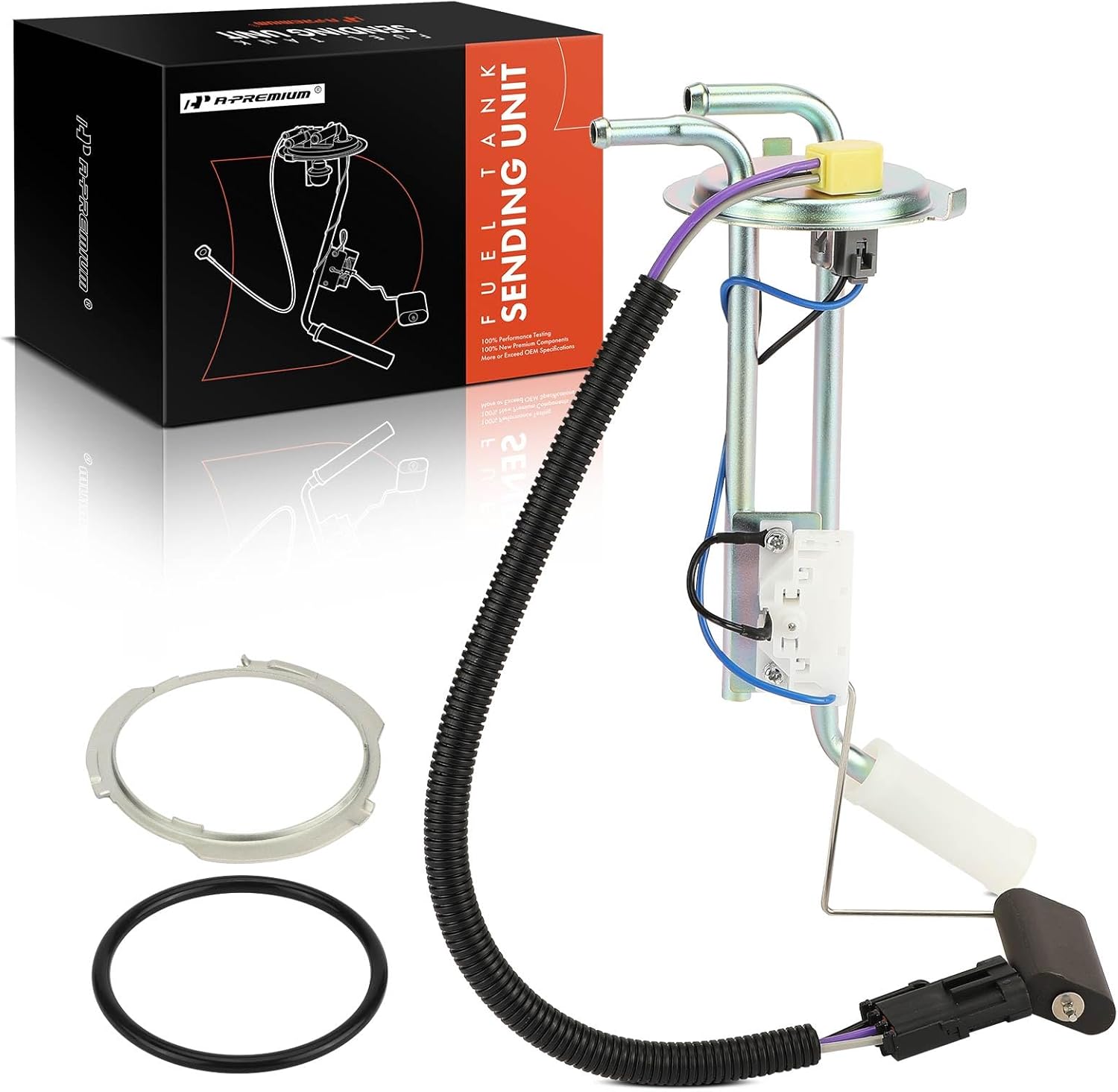 A-Premium Fuel Tank Sending Unit Compatible with Jeep YJ Series Wrangler 1987 1988 1989 1990, Replace# 8502956