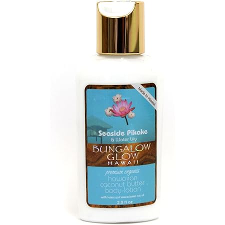 Amazon ハワイアン雑貨 ハワイ お土産 バブルシャック バンガローグロー プレミアム オーガニック ボディーローション Sサイズ シーサイドピカケ 59ml ハワイ 雑貨 土産 Bubbleshack バブルシャック ボディローション ミルク 通販