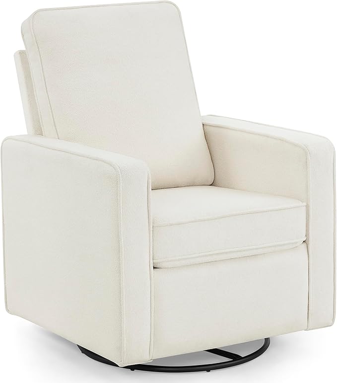Amazon.com: Delta Children Luna Nursery Swivel Glider - Greenguard Gold ...