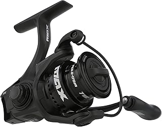 Abu Garcia MAX SX Carrete Giratorio | Cuerpo de Grafito Ligero y Sistema de gestión de línea Rocket | Arrastre Suave | De Agua Dulce y Salada para lubina, Trucha, Lucio y más | Varios tamaños