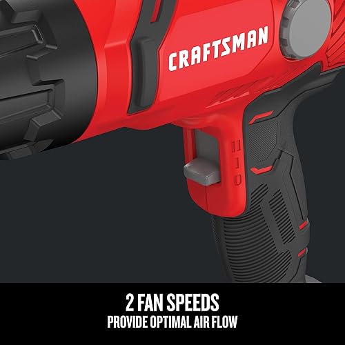 Miniatura 4 de CRAFTSMAN Pistola de calor, con cable, ajuste de calor variable de hasta 1200 grados, 1500 vatios (CMEE531)
