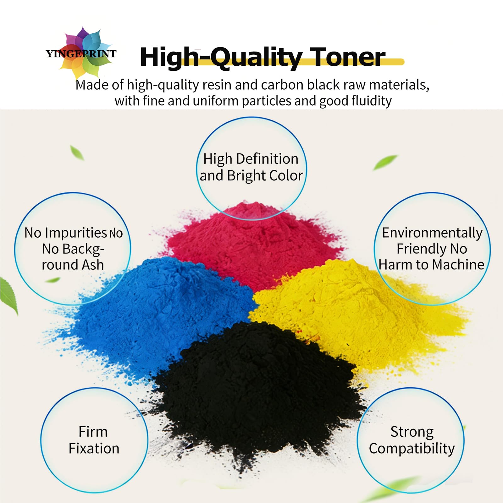Cartuccia toner compatibile per Ricoh Aficio MP C3003 C3003SP C3503 C3503SP C3004 C3004SP C3504 C3504SP, codice 841817 841818 841819 841820 Kit Referenze cambio (1PK) - Magenta)