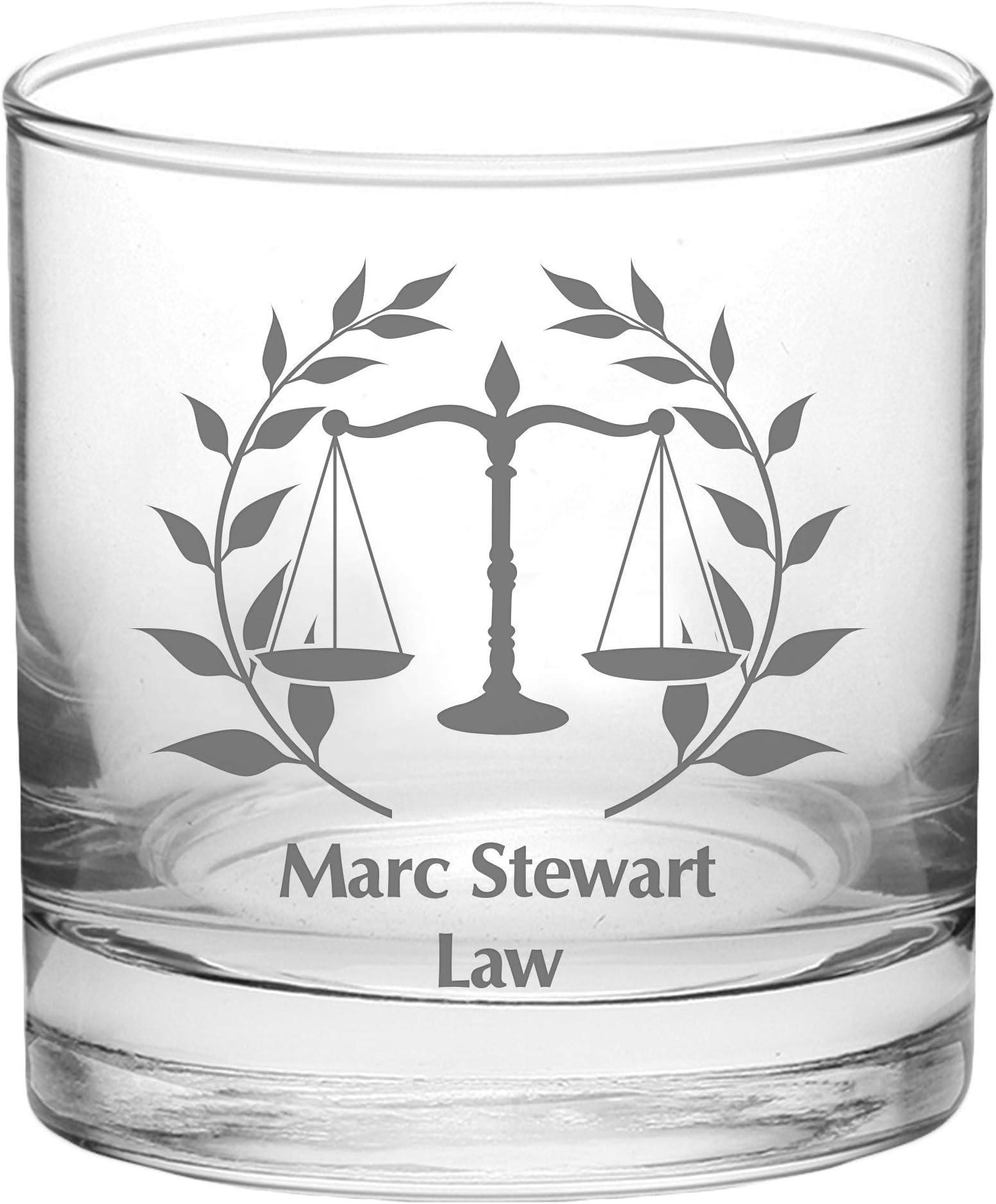 Lawyer, Lawyer gift, Lawyer whiskey glass, Gift for Lawyer, Scales of Justice, Attorney, Attorney gift, Esq, Law office (Pair of 11oz Whiskey Glasses, Scales of Justice)