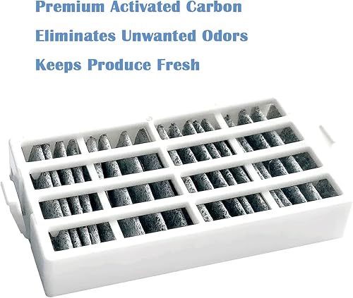Miniatura 3 de Filtro de aire fresco de repuesto para refrigerador Whirlpool W10311524 AIR1, paquete de 2
