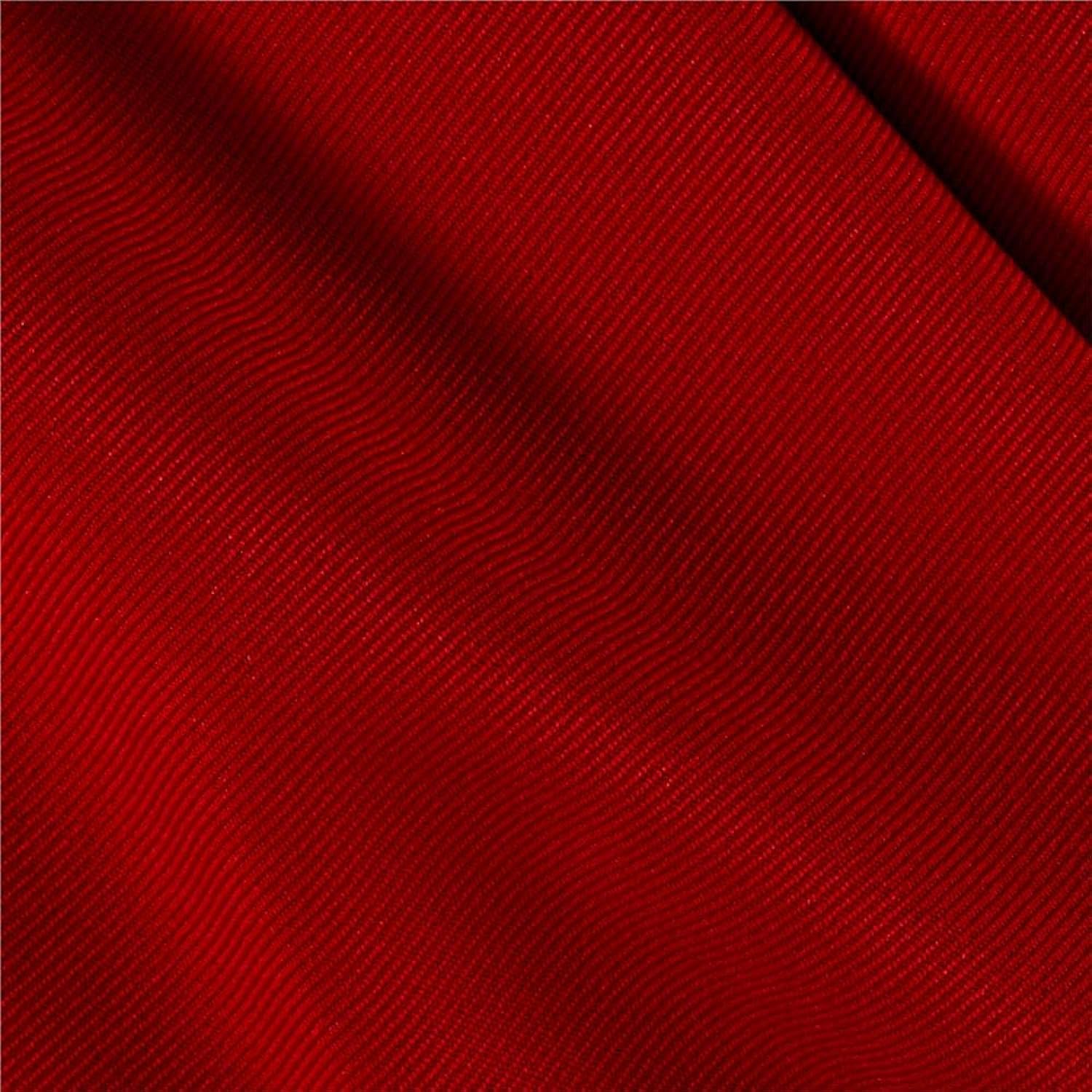 Gabardine Suiting Solid Red, Fabric by the Yard