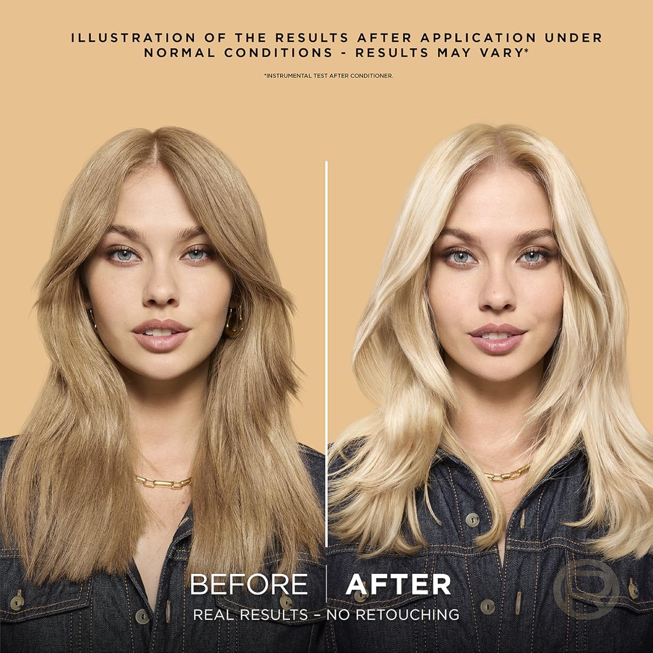 L’Oréal Paris Superior Preference Fade-Defying Color 7A Dark Ash Blonde - Cooler for Unisex - 1 Application