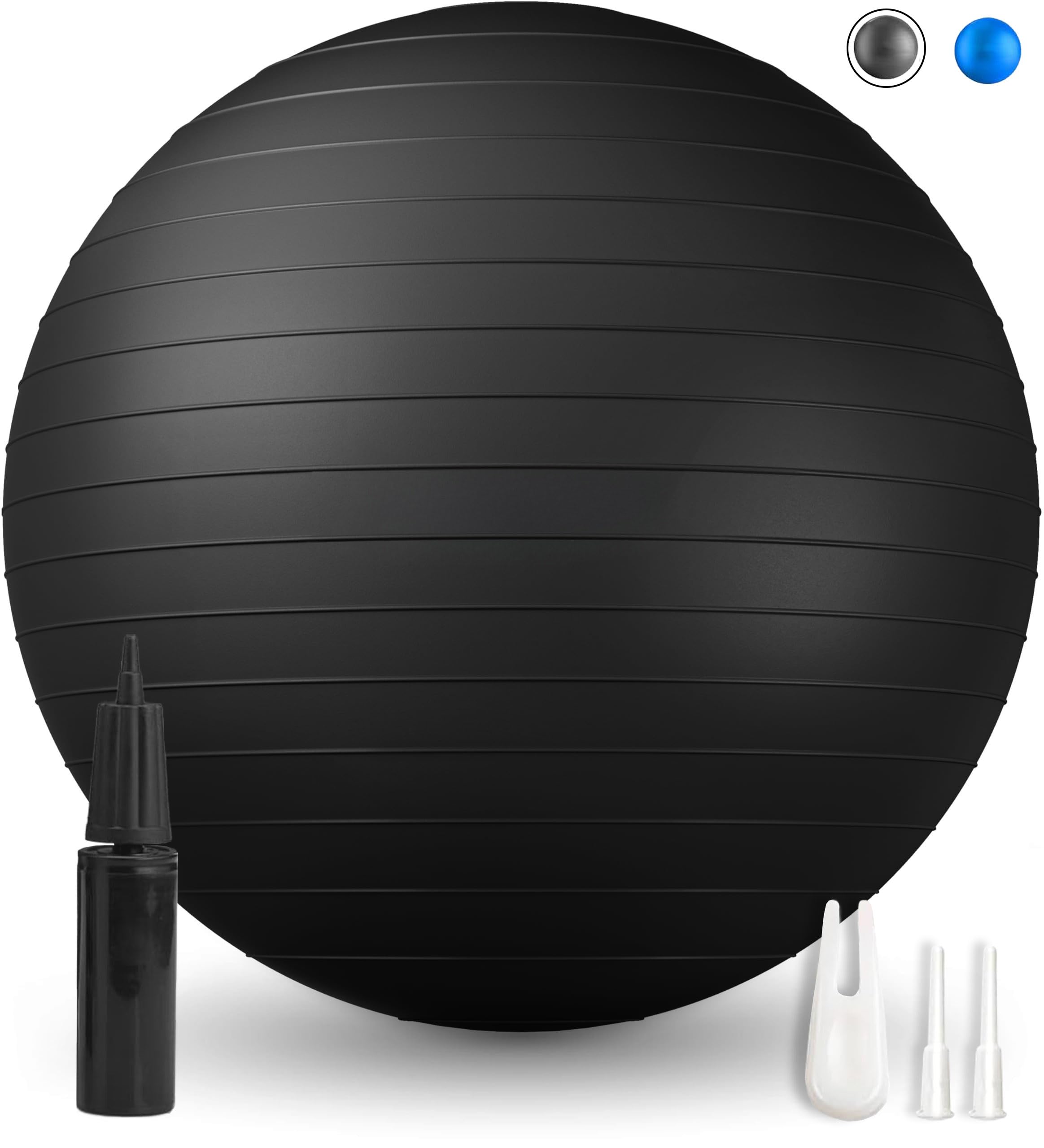 Amazon | バランスボール 65cm - エクササイズボール トレーニング用
