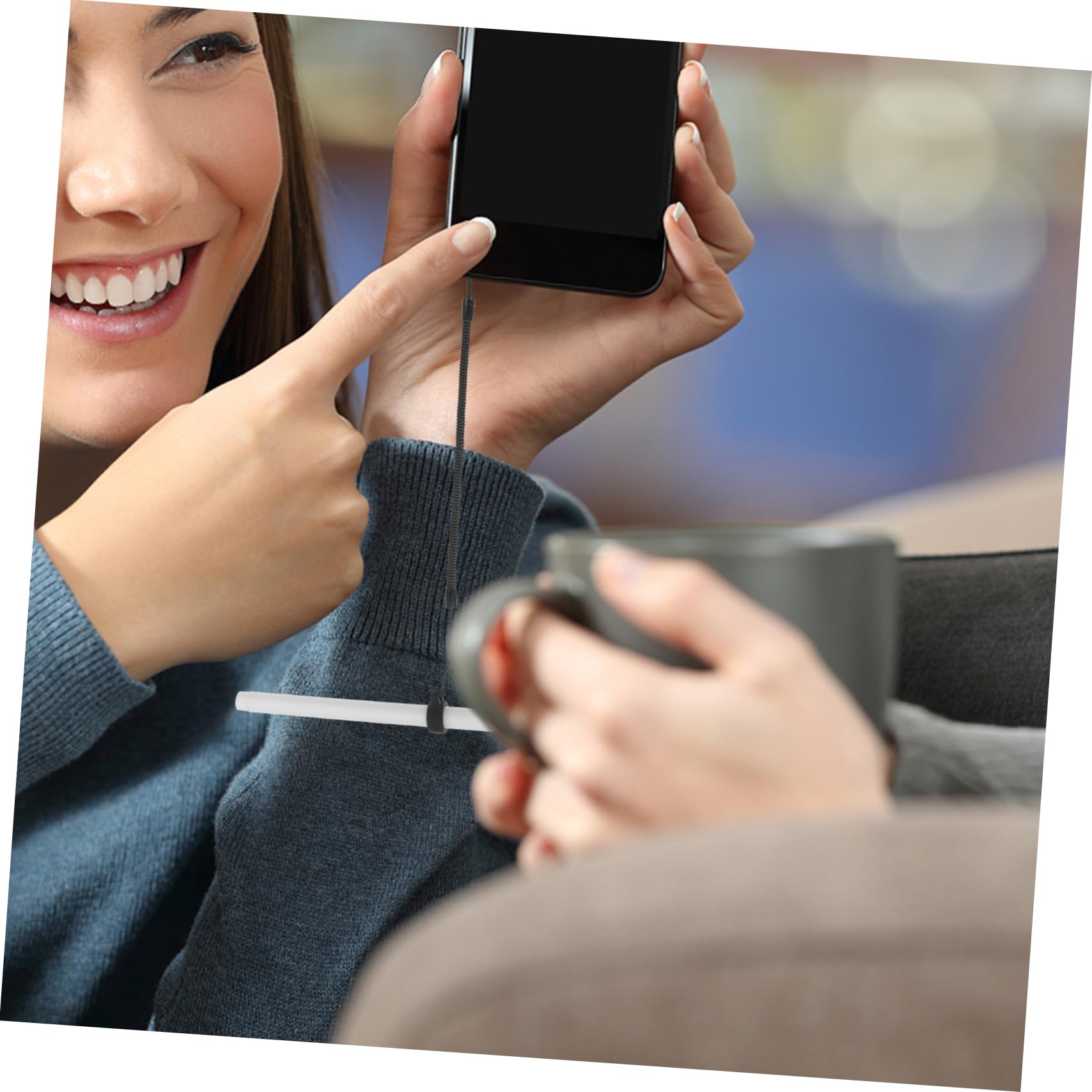 OFFSCH 3sets Hanging Lanyard for Pen Stylus Pen Lanyard Retractable Rope 8pcs*3