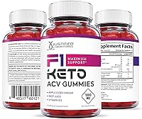 Vista 6 de Justified Laboratories Gomitas F1 Keto ACV de 1000 mg con jugo de granada y raíz de remolacha B12 60 gomitas Ketos