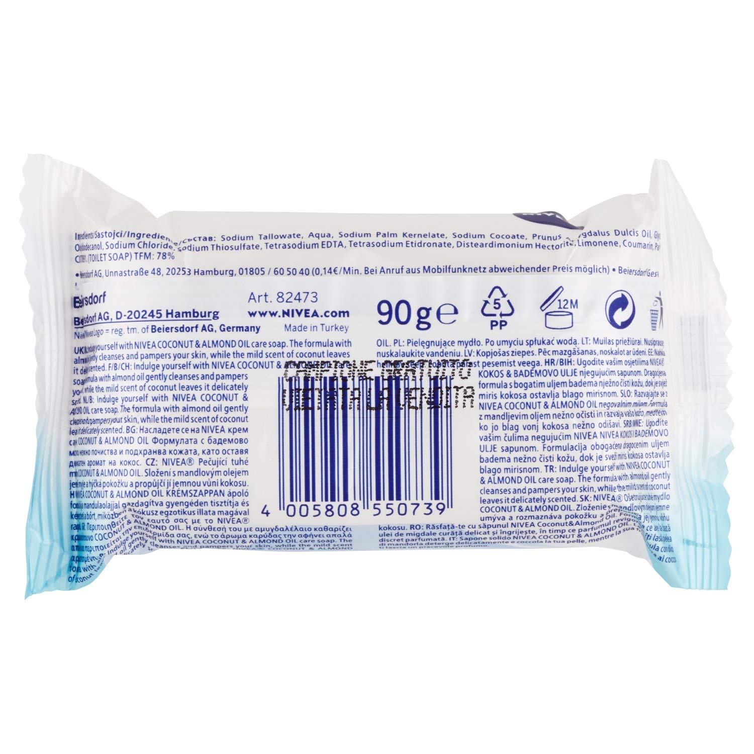 Nivea soap Solid Cash Mixed Gr.90