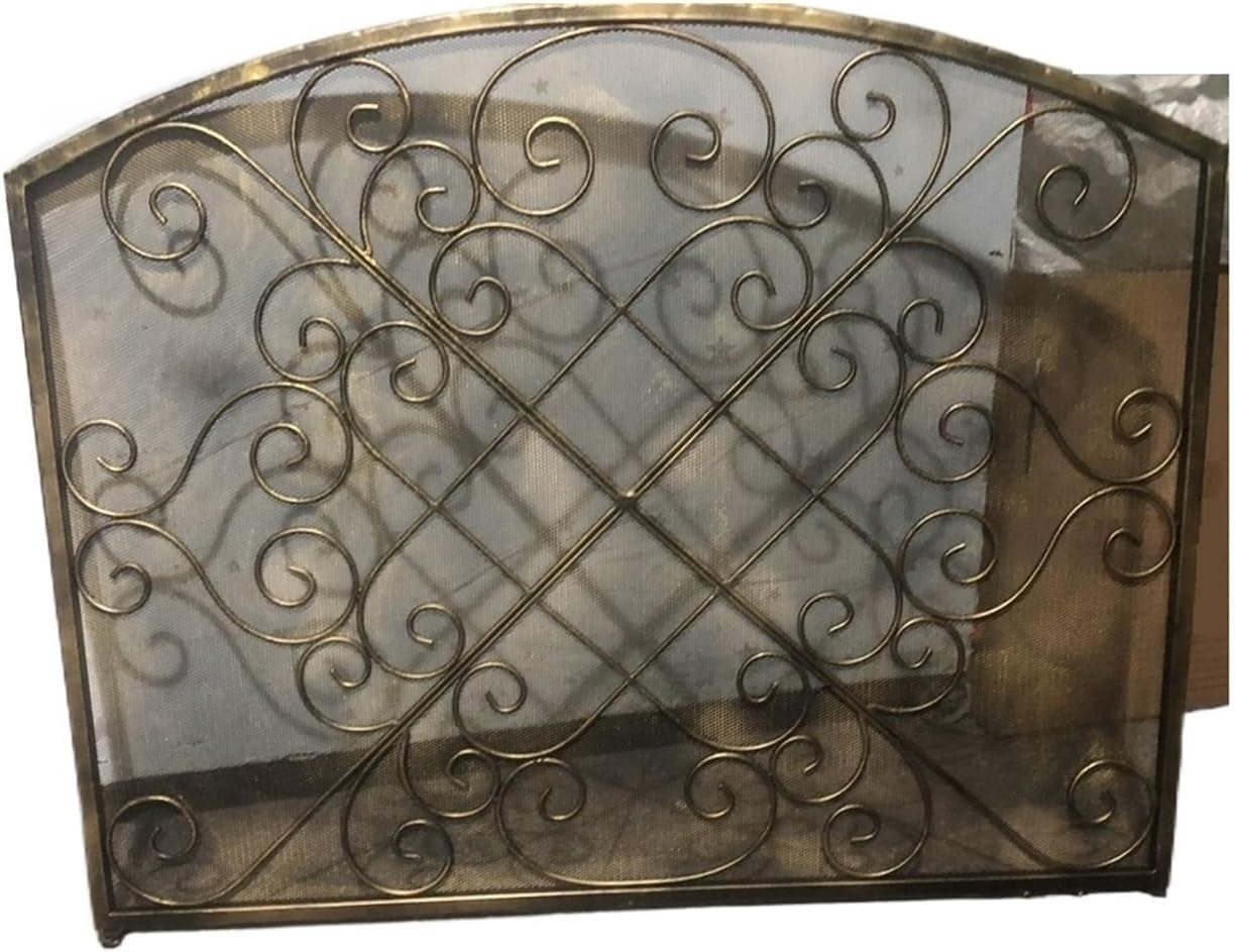 Fireplace Screen Creative European Style Fireplace Screen Iron Fireplace Frame Railings Fireplace Tree Pattern Fireplace Fence Protection Fireplace Screen