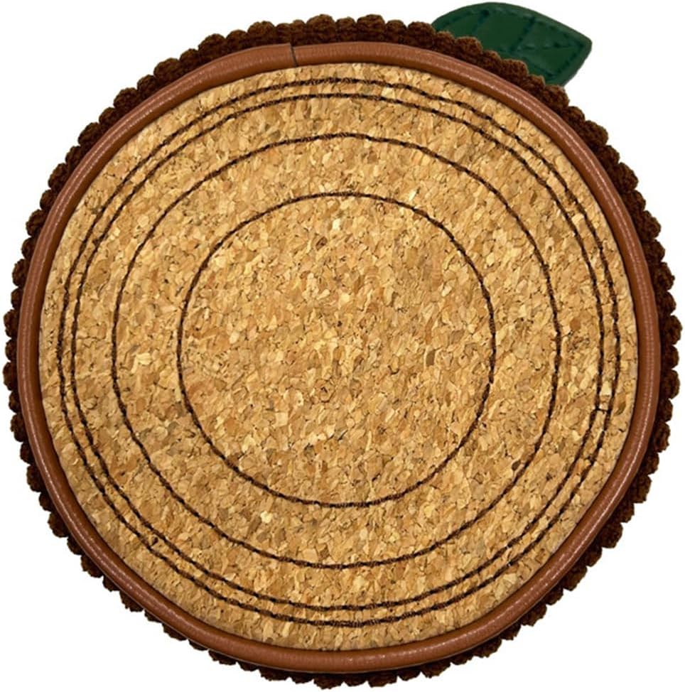 丸眞 Marushin 1165045600 Pouch (Small) My Neighbor Totoro Log Corduroy Cork Gift Birthday Makeup Cosmetic Accessory Case