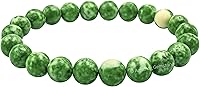 Vista 109 de Amazing Gemstone Pulsera de cristal para mujeres y hombres, pulsera de cristal curativo de protección, pulsera elástica con cuentas de piedras
