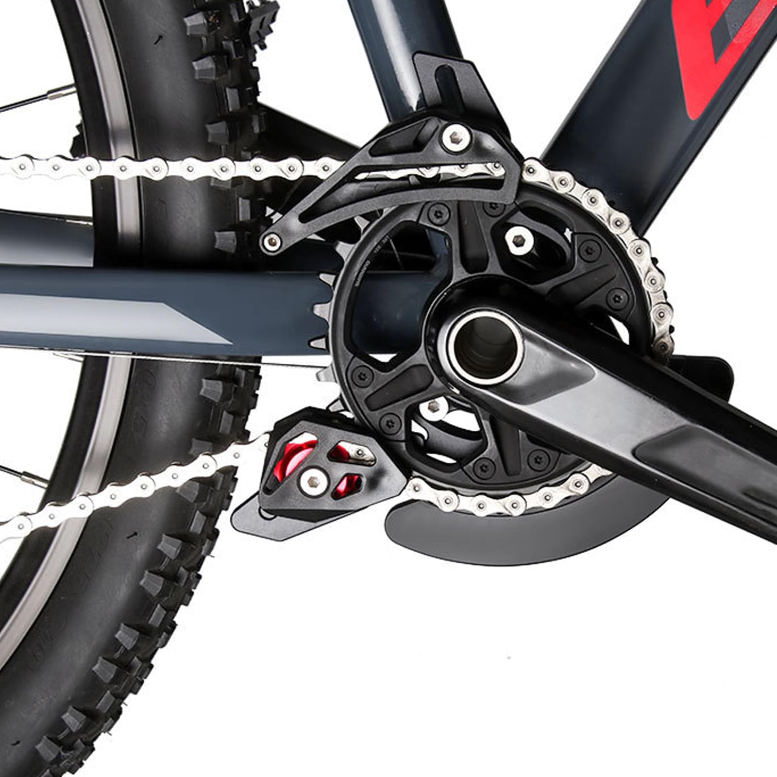 Guida Catena, Guida Catena Bicicletta MTB ISCG05 ISCG03 32-38 Denti Guida Catena Protezione In Lega Di Alluminio Per Biciclette Per La Maggior Parte Delle Biciclette Bici Da Strada Mountain Bike