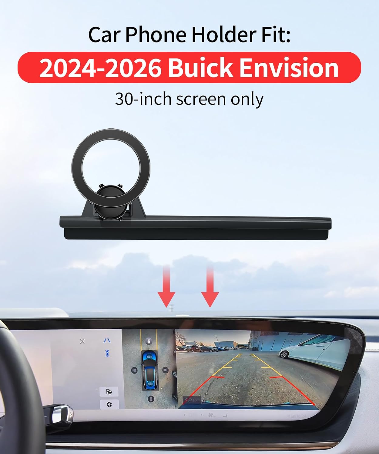Car Phone Holder for Buick Envision 2024-2026 30"Screen Magsafe Accessories image 2