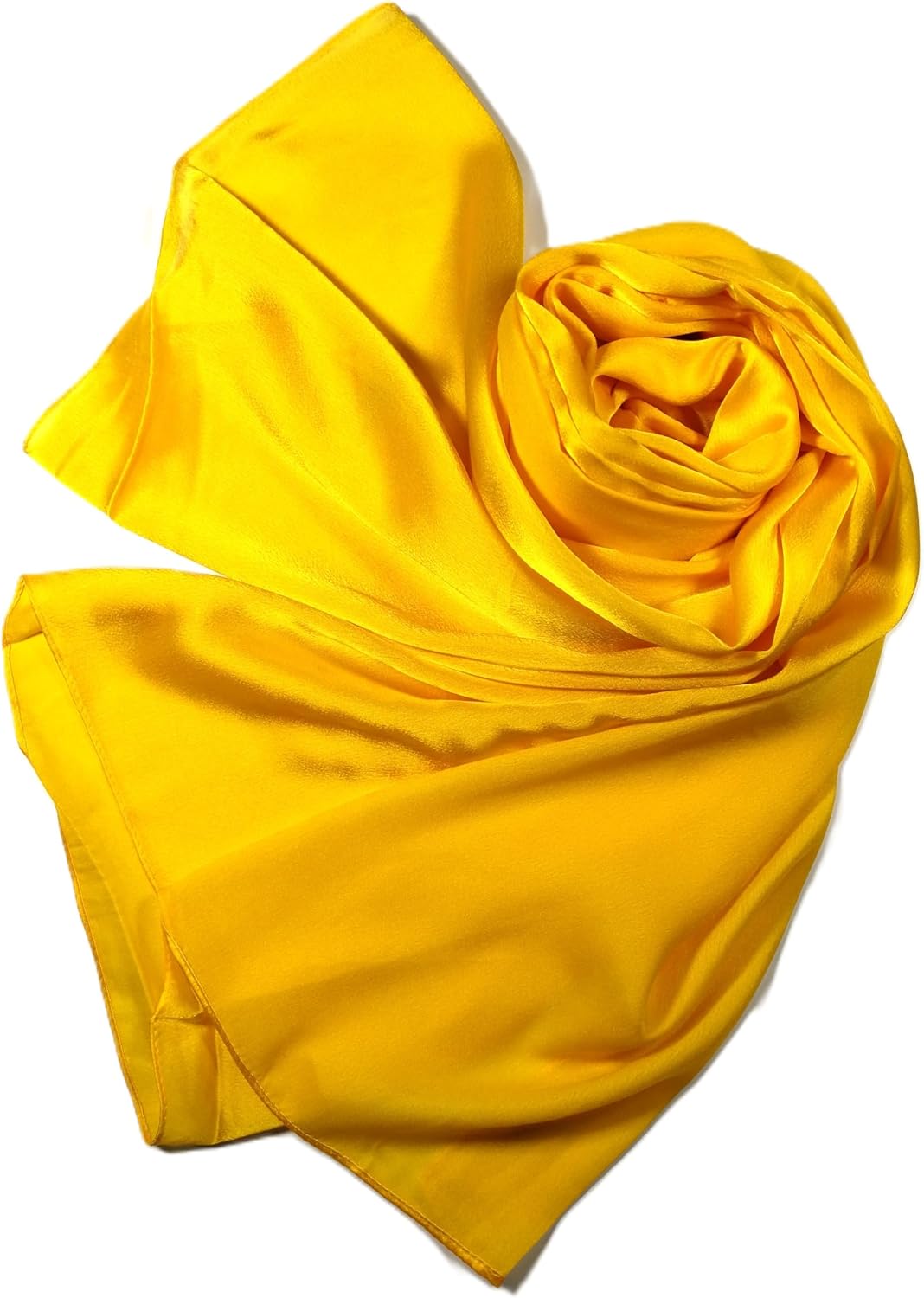 Shanlin Silk Feel Long Satin Patterned & Solid Color Scarves for Women in Gift Box